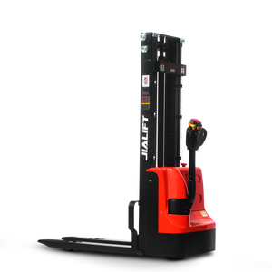 Palletstapelaar van 1 ton, 1,2 ton en 1,5 ton met een hefhoogte van 1600-4000 mm. Accu-aangedreven stapelaar en elektrische stapelaar.