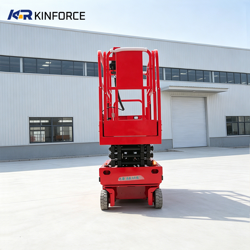 Elektrische goederenlift, hefplatformrobot, 8 meter verticale platformlift, telescopisch werkplatform