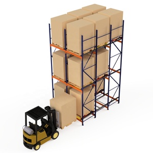 Alibaba Gold Supplier van zware stalen push-back palletstellingen
