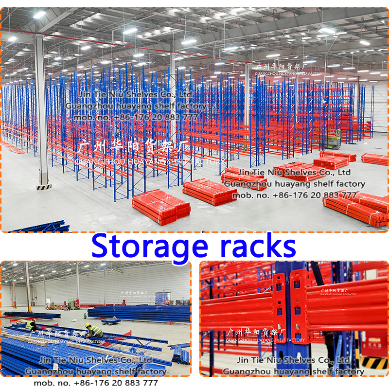 Stapelbare opslagrekken, palletstellingen, magazijnuitrusting, 1000 kg, 2000 kg, 3000 kg (pond/ton).