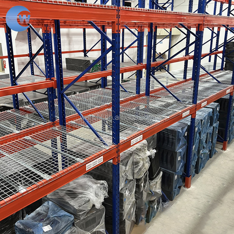 Draadgaas stalen palletstellingdekpanelen met corrosiebescherming voor palletstellingen
