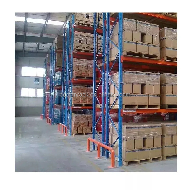 Stalen palletstellingen voor opslag, zwaar uitgevoerd stellingsysteem, stapelmagazijn te koop, meerlaagse magazijnstellingen