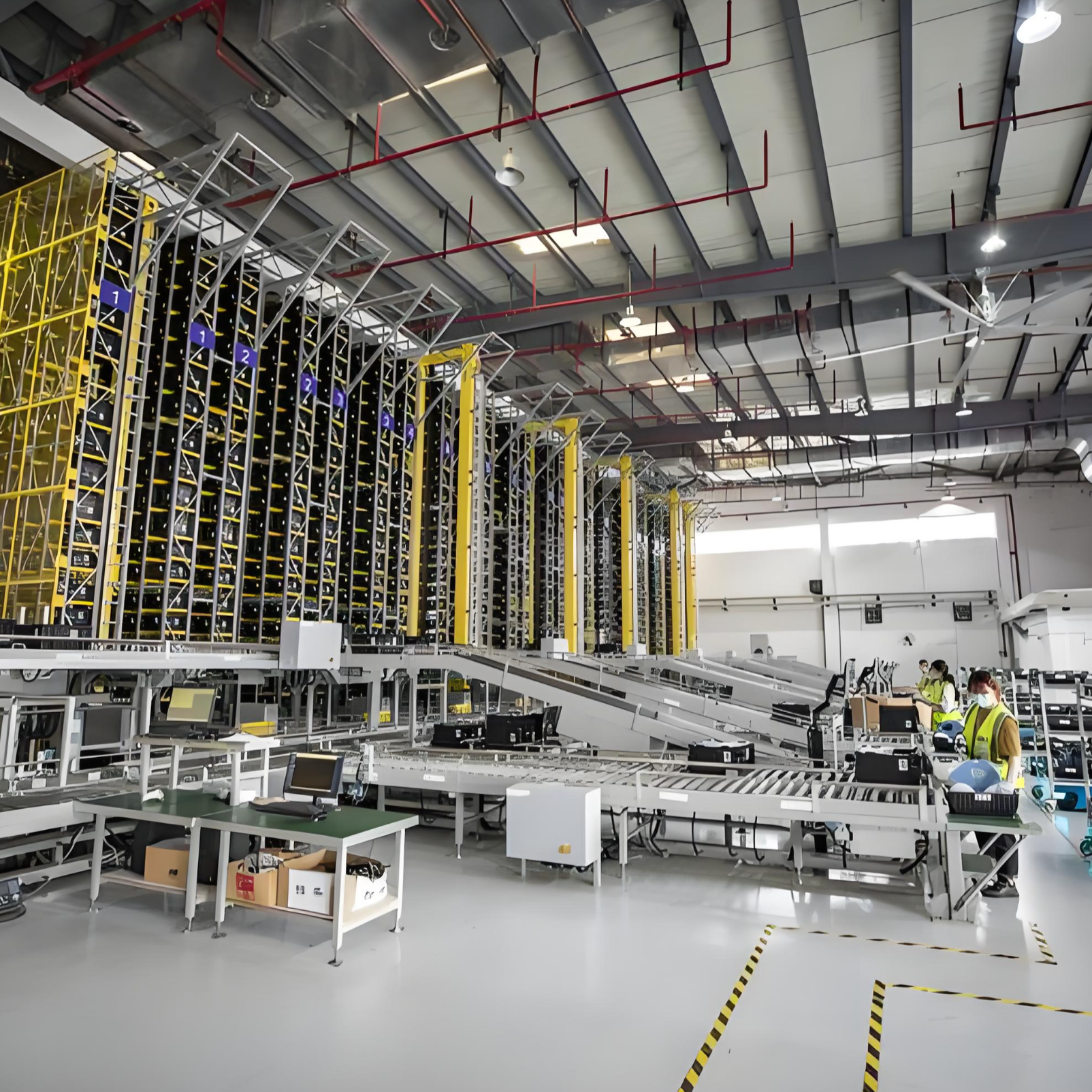Mini-Load PLC- en motorgestuurd geautomatiseerd magazijn met instelbare snelheid en 1 jaar garantie voor zeer efficiënte pakketsortering en -opslag.