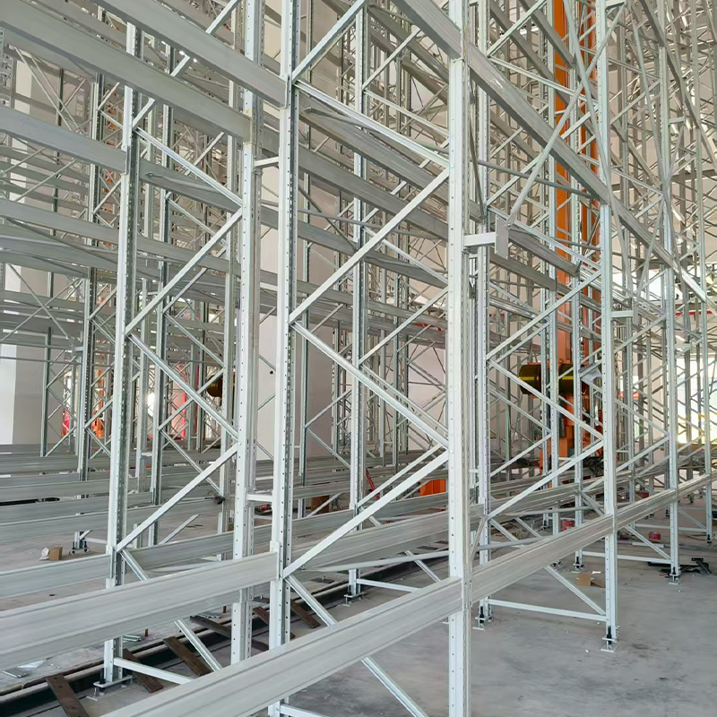 Technisch ontwerp van palletstellingen met een hoge dichtheid.