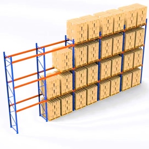 ISO CE-gecertificeerde selectieve palletstelling, zware dwarsbalkstelling, corrosiebestendige epoxycoating, industriële metalen stalen magazijnstelling
