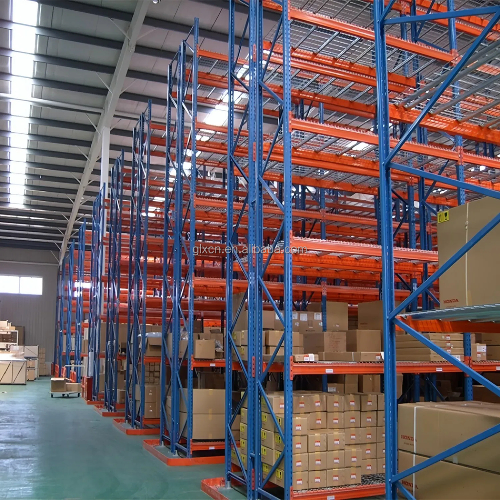 3000 kg zwaar palletstellingsysteem | Verstelbare stalen magazijnstellingen en opbergrekken