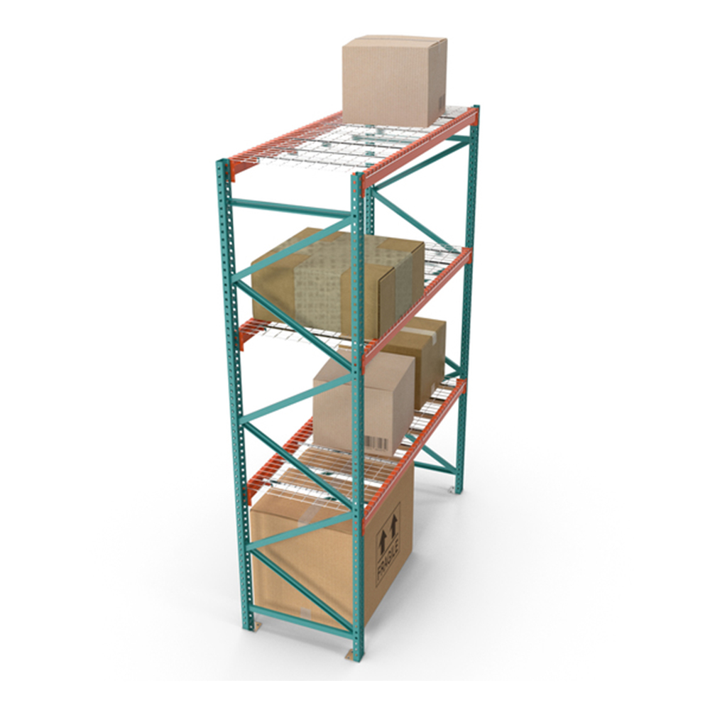 Robuust stalen palletstellingsysteem voor industriële magazijnen, aanpasbaar stapelbaar, draagvermogen 3000 kg