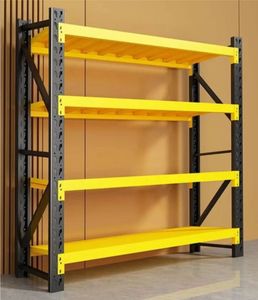Middelzware stalen stellingen 500 kg per laag