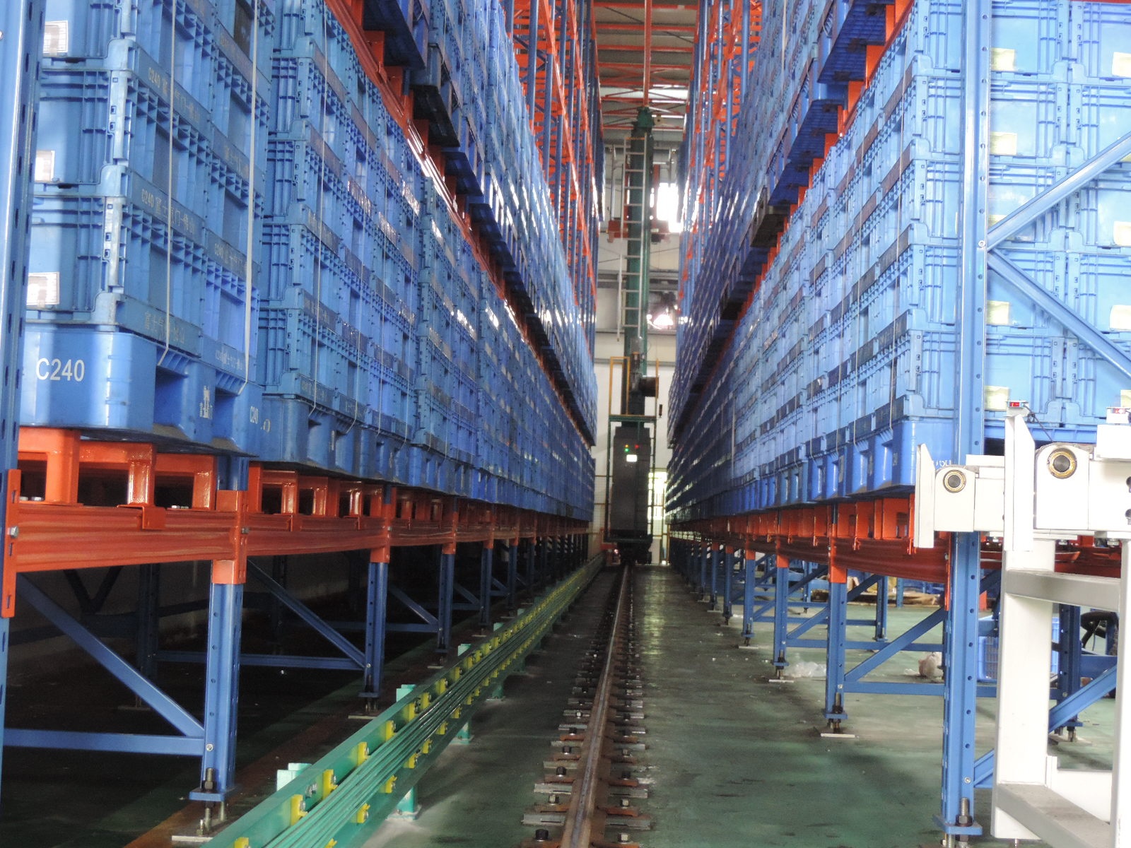 Automatisch opslag- en ophaalsysteem (ASRS) Palletstellingen Geautomatiseerd magazijn ASRS-systeem Stapelkraan