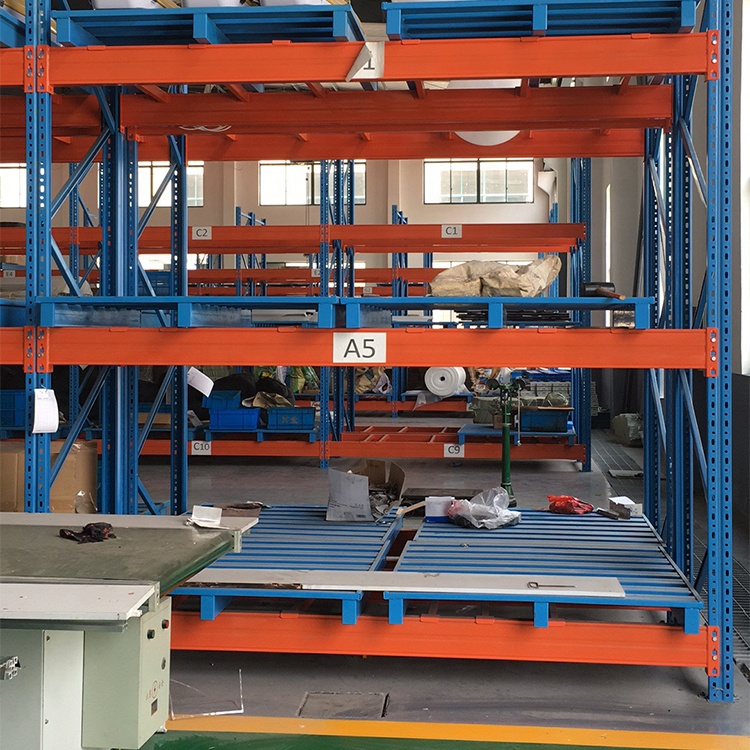 Industriële magazijnstellingen voor zwaar gebruik, stalen palletstellingen.