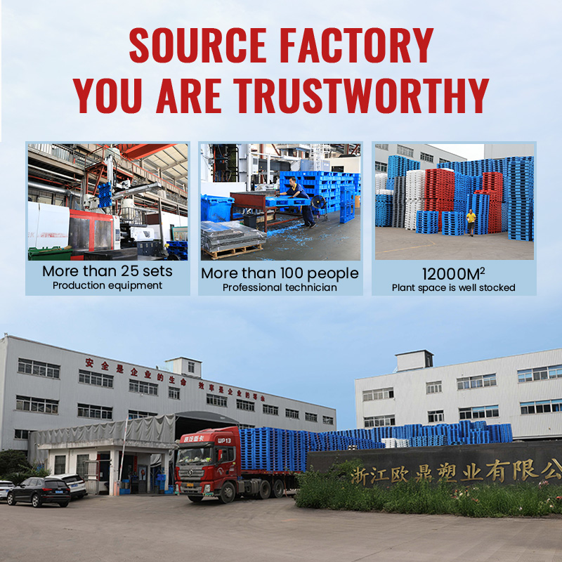 Euro pallet vorkheftruck pallet rooster magazijn stelling vloer platform stapel waterdicht HDPE 4-weg toegang industriële vrachtpallet 4000 kg