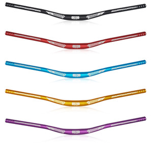 LUNJE Swallow Handle Mountainbike Stuur van aluminiumlegering, fietsstuur MTB 31,8 * 720/780 mm, lang fietsstuur