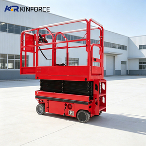 Elektrische goederenlift, hefplatformrobot, 8 meter verticale platformlift, telescopisch werkplatform