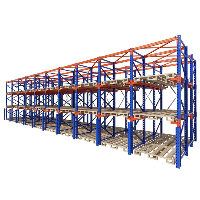 Inrijstellingen en doorrijstellingen zijn een kosteneffectieve oplossing voor palletopslag met een hoge dichtheid.