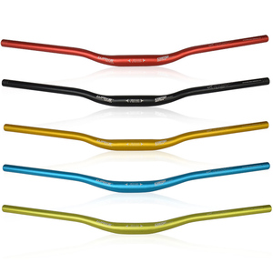 Mountainbikestuur van aluminiumlegering, 31,8 mm, 720 mm/780 mm lang, extra lang MTB-stuur voor fietsers.