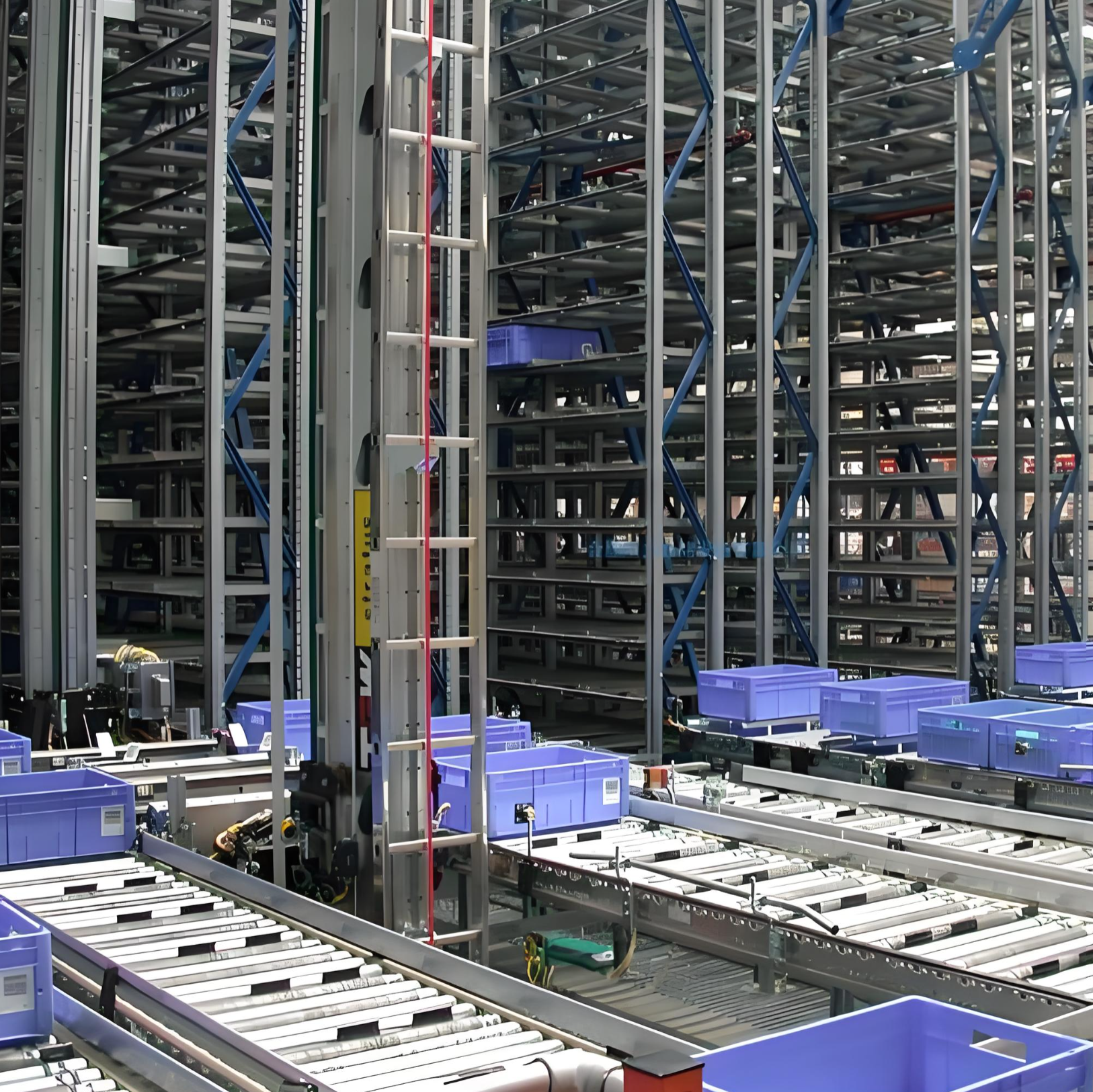 Mini-Load PLC- en motorgestuurd geautomatiseerd magazijn met instelbare snelheid en 1 jaar garantie voor zeer efficiënte pakketsortering en -opslag.