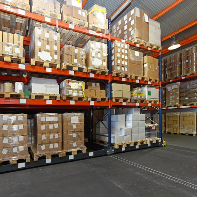 Stapelbaar opslagrek palletstelling magazijninrichting