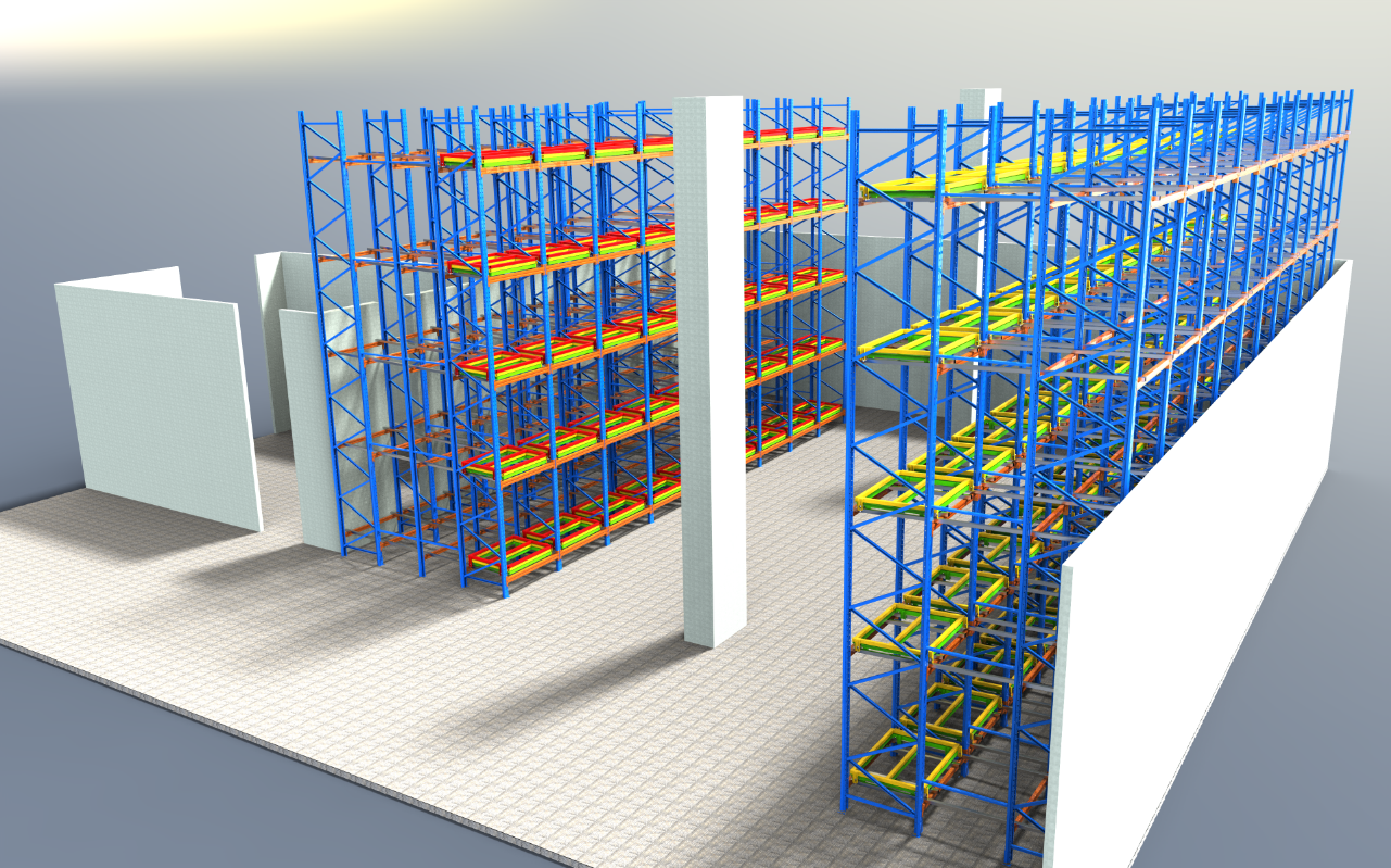 Stellingconstructie schema