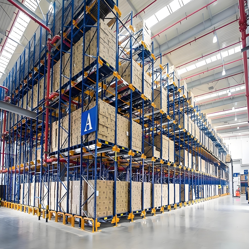 Zwaarlast palletstelling frame detail