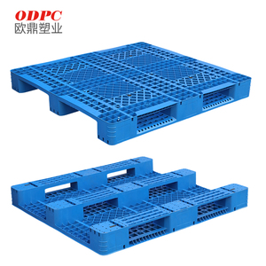 Euro pallet vorkheftruck pallet rooster magazijn stelling vloer platform stapel waterdicht HDPE 4-weg toegang industriële vrachtpallet 4000 kg