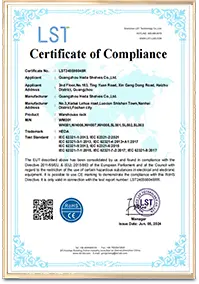 Certificaat 3 van Guangzhou Heda Shelves Co., Ltd.