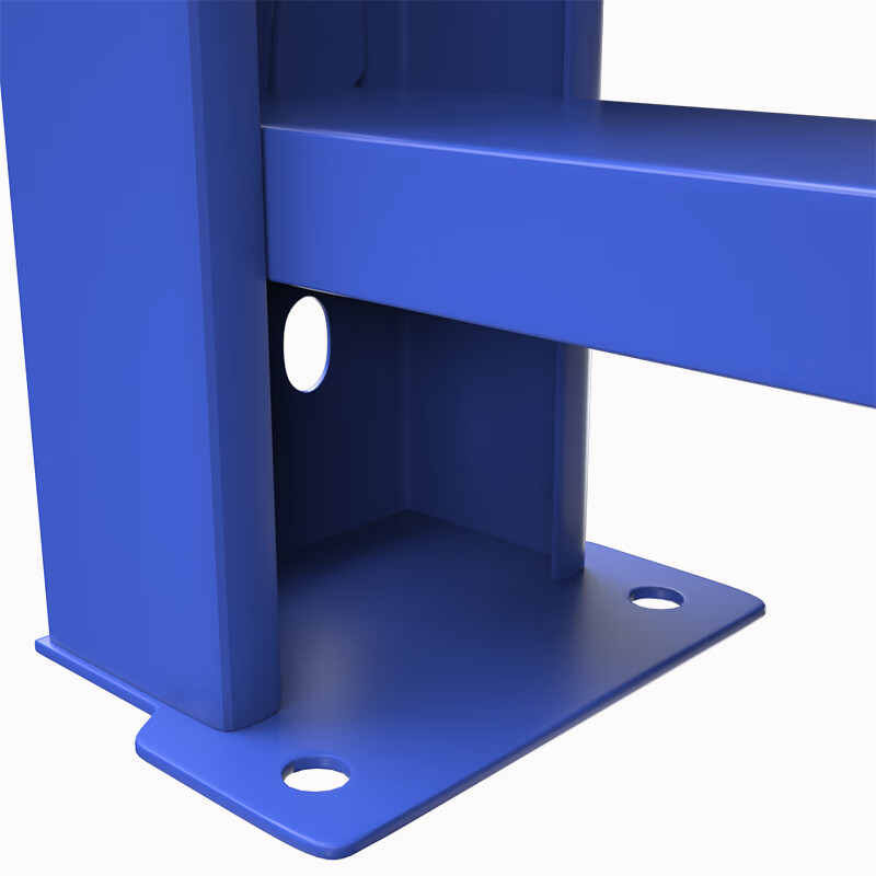 XLB stalen selectieve palletstelling met 4 lagen voor magazijnautomatisering, corrosiebestendige poedercoating.