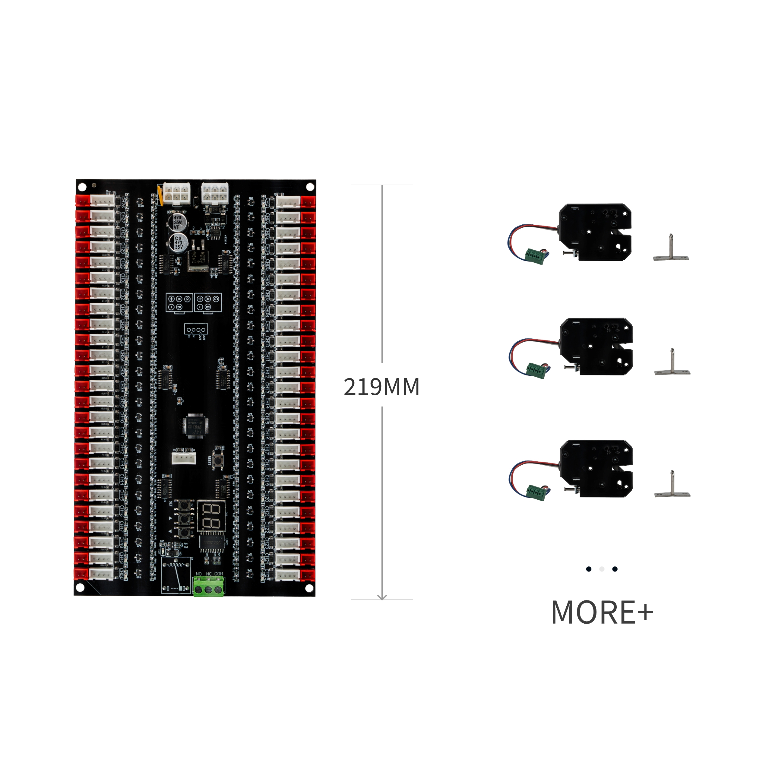 FCV5003 Elektronische digitale opbergkast en locker, slim lockersysteem voor verbeterde beveiliging in de supermarkt