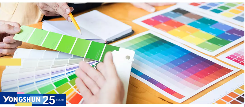 CMYK en Pantone kleurspecificatie