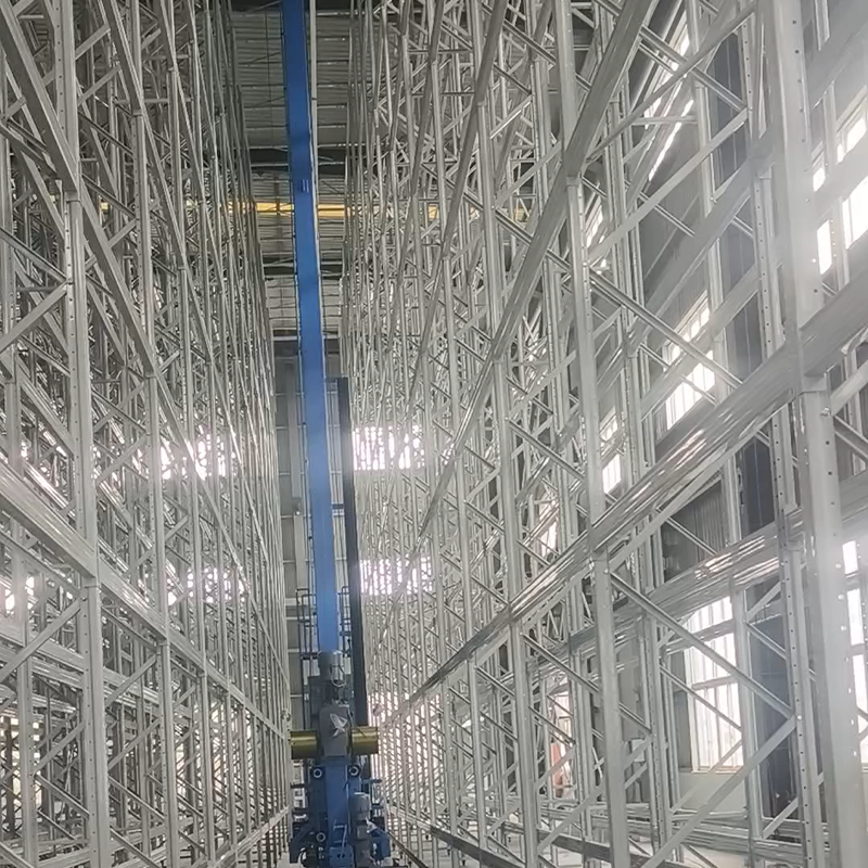 Technisch ontwerp van palletstellingen met een hoge dichtheid.