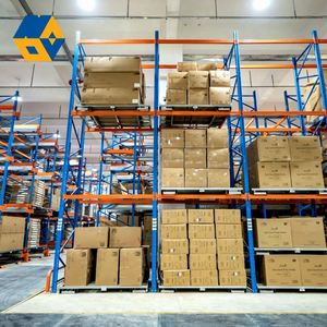 Op maat gemaakte stalen palletstellingen, stapelrekken en schappen, magazijnopslagrekken, zware shuttle-stellingen voor industrieel gebruik.