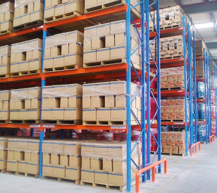 Verstelbare palletstellingen voor magazijnopslag, zware stellingen, palletrekken voor magazijnopslag