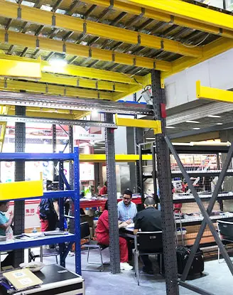 Demonstratie van stellingconstructies en draagvermogen
