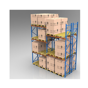 Robuust stalen stellingsysteem voor magazijnen, industriële opslagrekken, palletstellingen