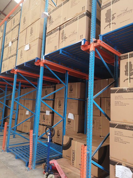 Inrijbare palletstellingen met hoge dichtheid voor uw magazijn