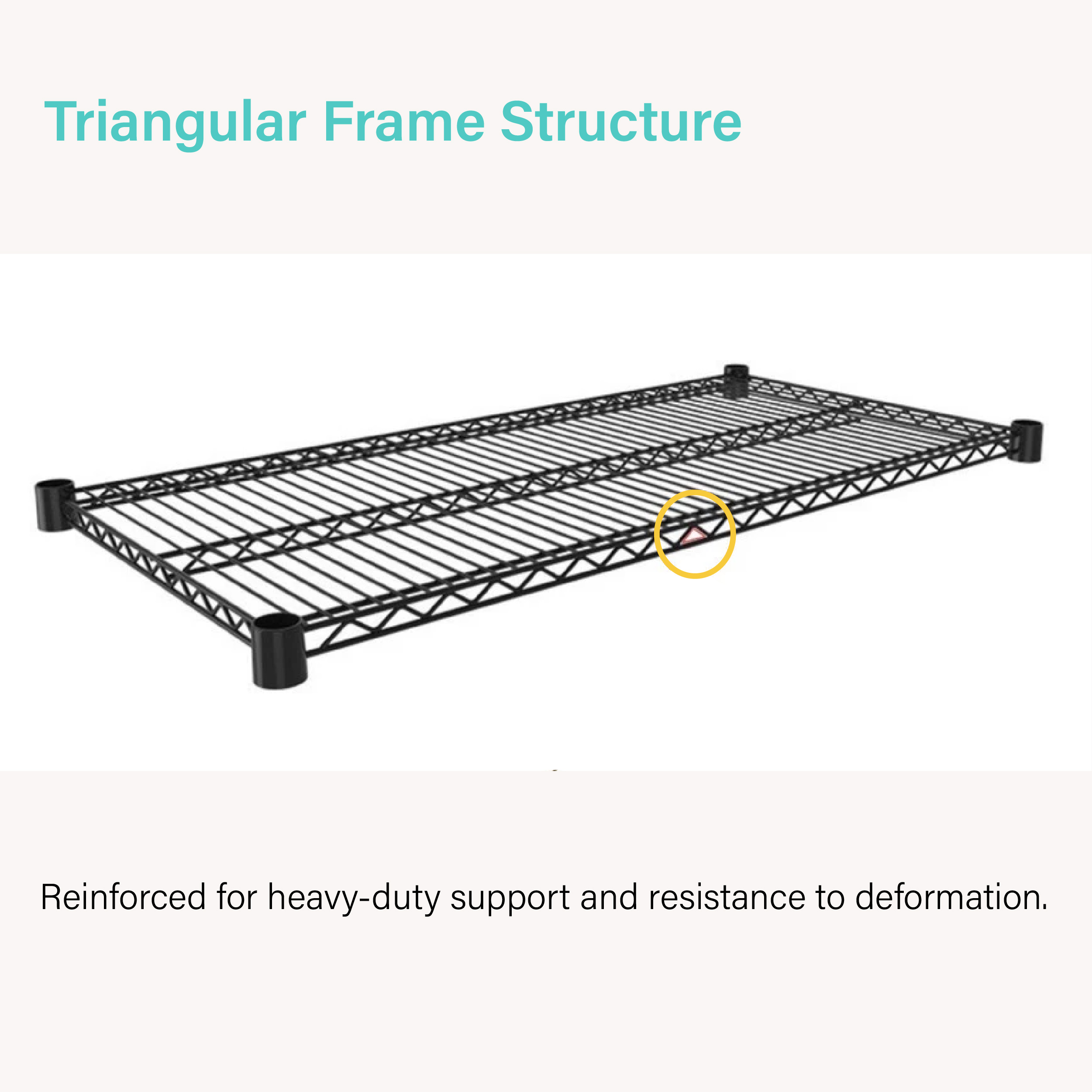 Robuuste, verstelbare, gepoedercoate metalen opbergrekken met afneembare draadgaasplanken, 3 planken, draagvermogen 300 kg