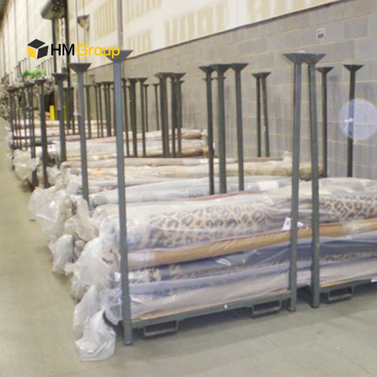 Magazijnopslag Poedercoating Op maat gemaakte Stapelbare Afneembare Metalen Stalen Pallet Stapelrek