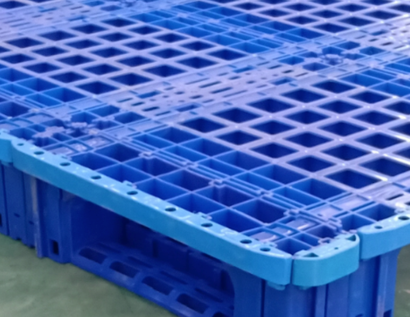 Anti-botsingshoeken kunststof pallet
