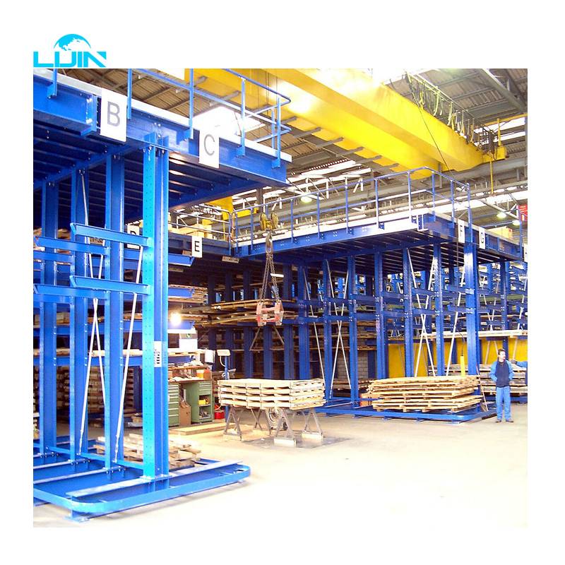 Fabrieksprijs cantileverstelling, zware industriële cantileverstelling, stalen opslag