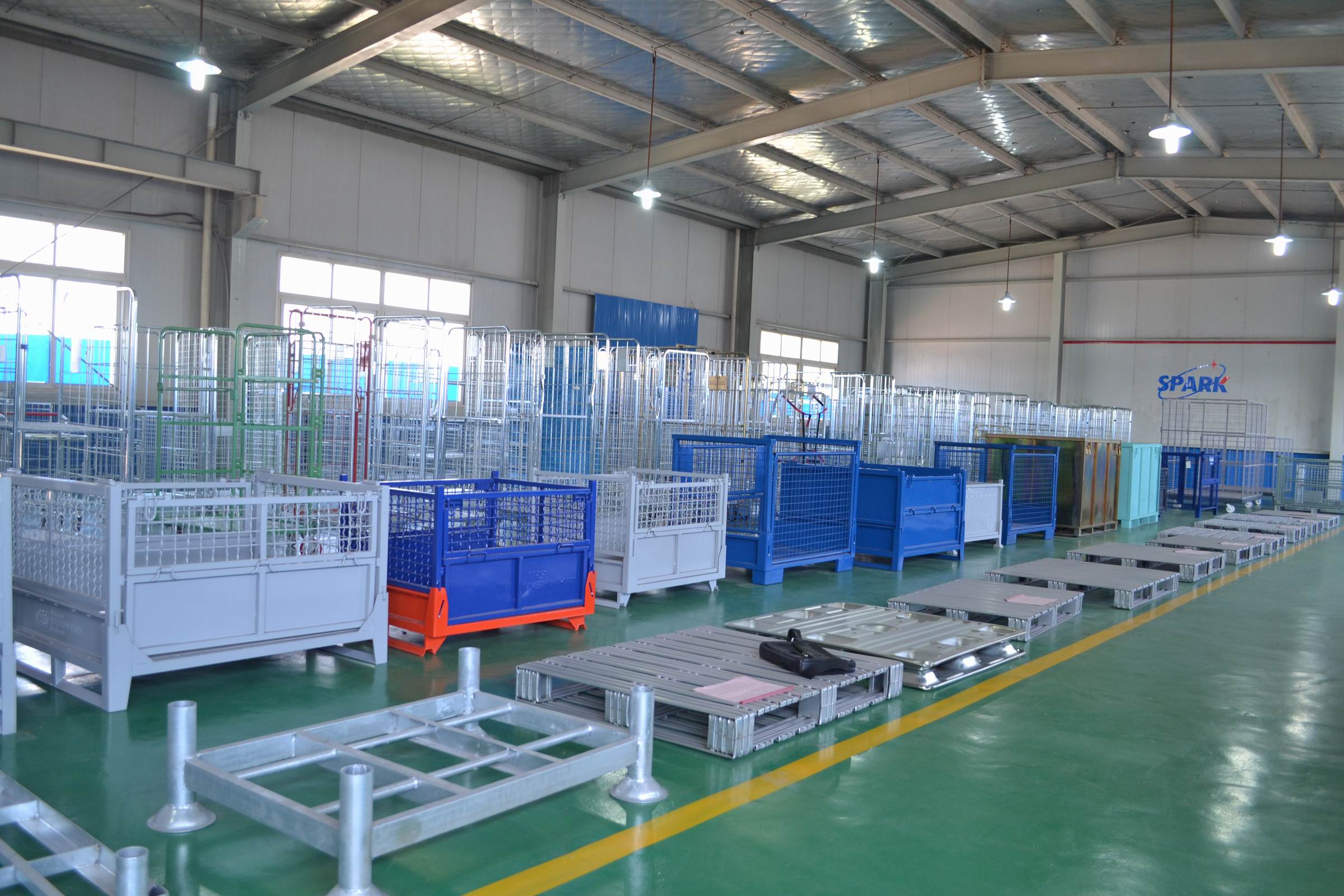 Customizable Heavy-Duty Hot-Dip Galvanized Metal Pallet Rack Platform for Factories Warehouses OEM Support for Palletizing