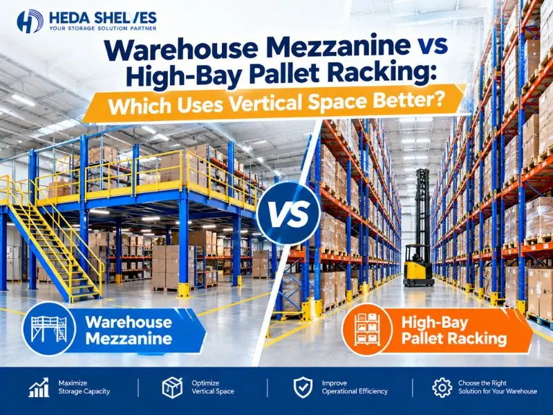 Entresolvloer versus hoogbouw palletstelling