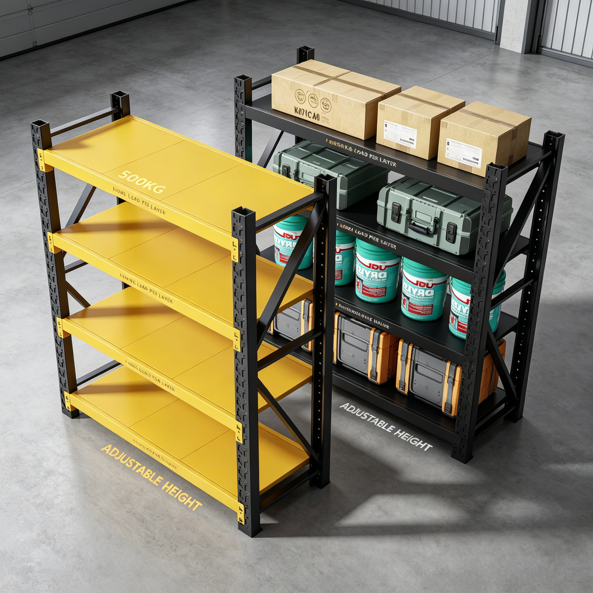 Zware opslagstellingen logistiek centrum