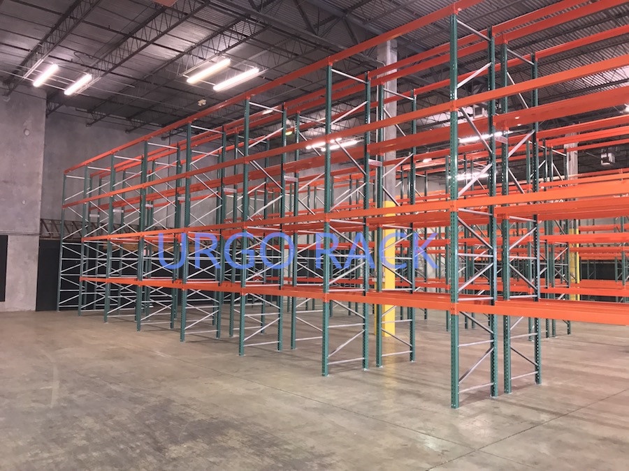 Verstelbare magazijnopslag palletstelling met druppelvormig ontwerp