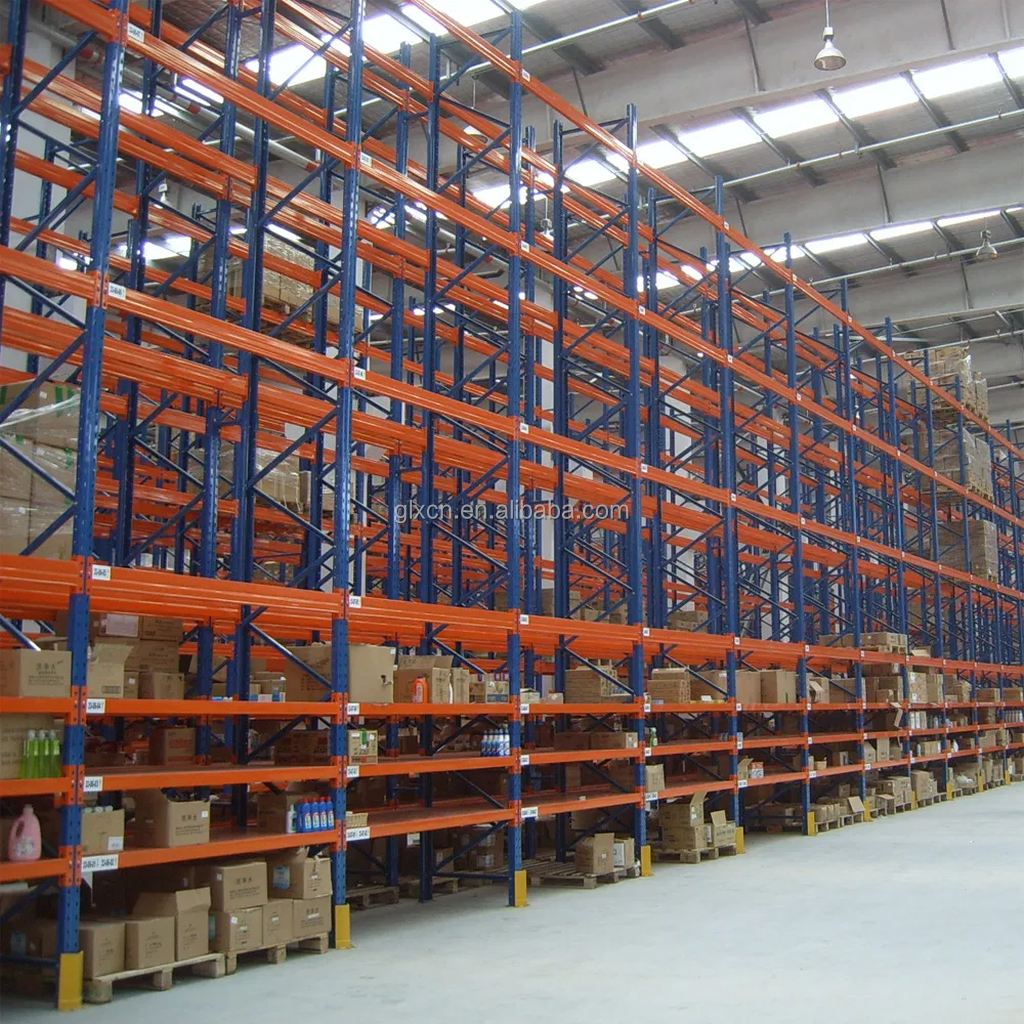 3000 kg zwaar palletstellingsysteem | Verstelbare stalen magazijnstellingen en opbergrekken