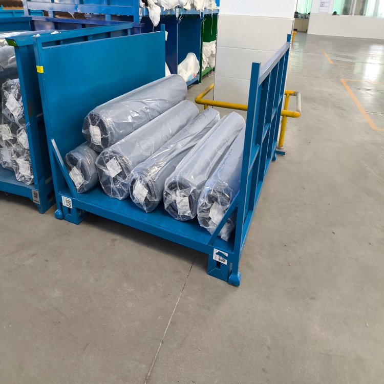 Opvouwbare, zware palletstellingen, metalen schappen, opvouwbare logistieke opslagrekken, palletstellingen, vrachtopslagapparatuur