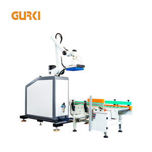 GURKI hoogrendements, collaboratieve palletiseerrobot voor zakken/dozen/kartonnen verpakkingen met een draagvermogen van 20 kg en een nauwkeurigheid van +0,1 mm, geschikt voor dranken/voedingsmiddelen/chemicaliën.