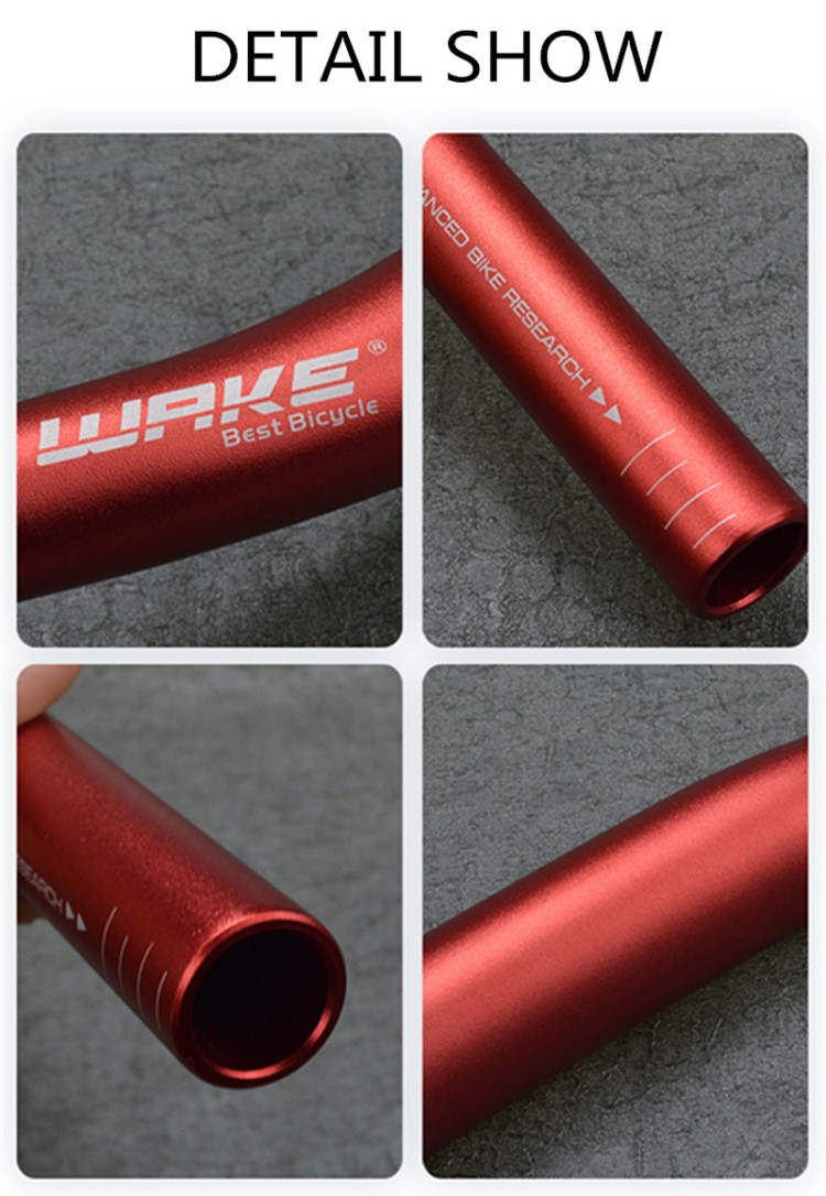 Aluminium stuur rood