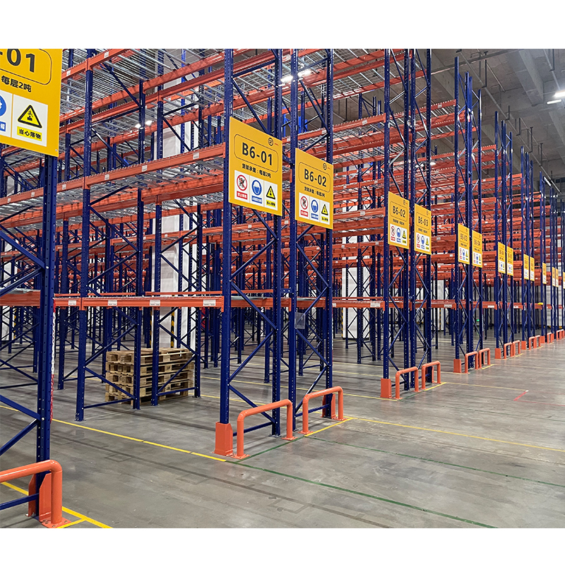 Stalen palletstellingen voor opslag, zwaar uitgevoerd stellingsysteem, stapelmagazijn te koop, meerlaagse magazijnstellingen