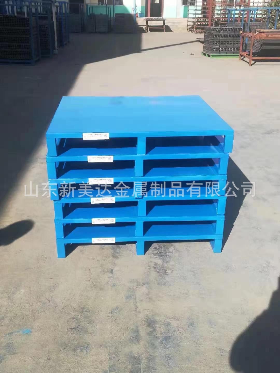 Stapelbare stalen palletstellingen en platforms | Zware industriële magazijnopslag met een capaciteit van 1000 kg | Fabrikant