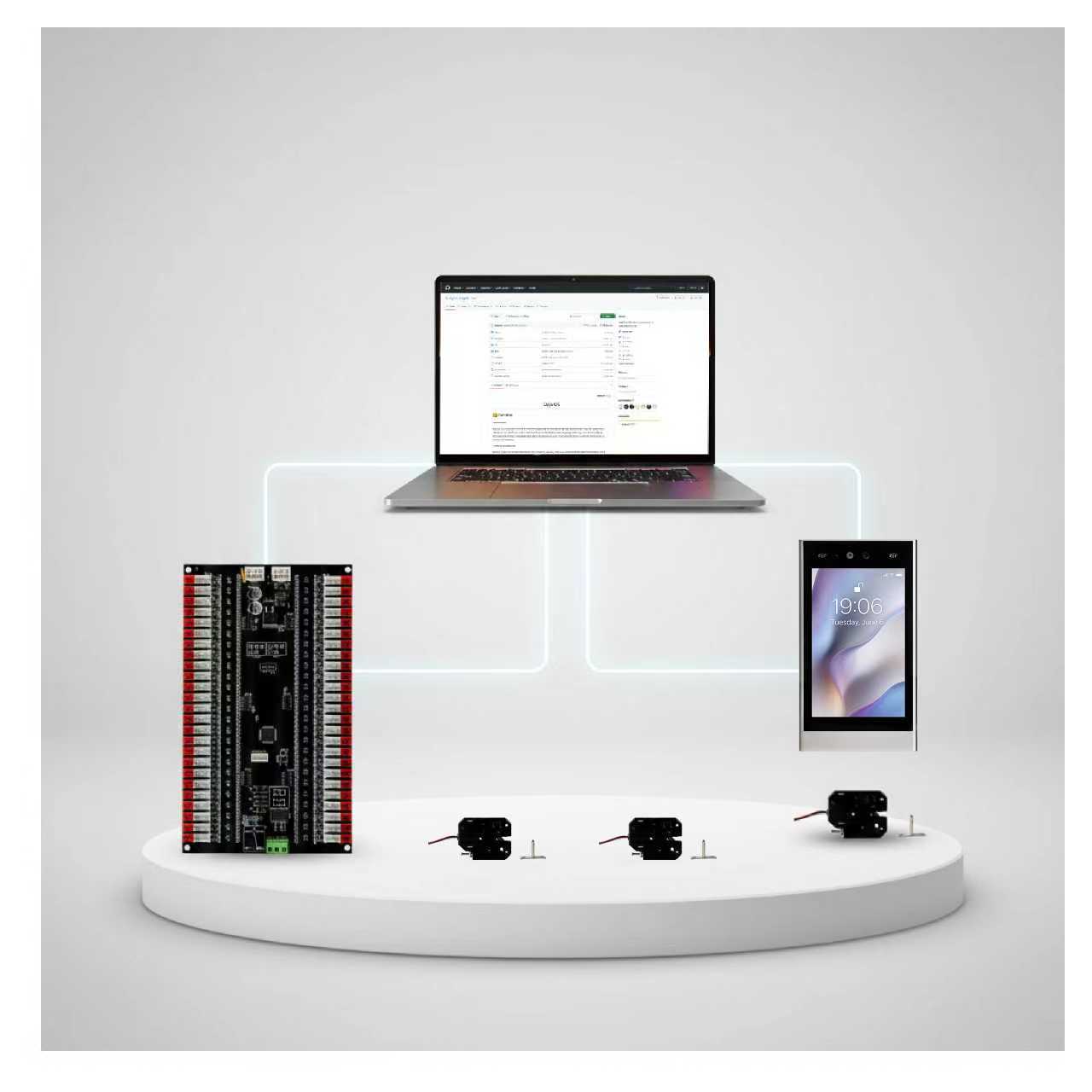 FCV5003 Elektronische digitale opbergkast en locker, slim lockersysteem voor verbeterde beveiliging in de supermarkt