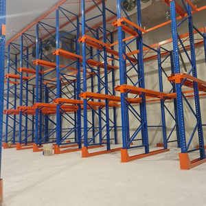Robuust dubbeldiep palletstellingensysteem